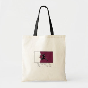 Qatar Football Soccer National Team Tote Bag