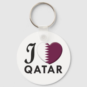 Qatar Love Key Ring