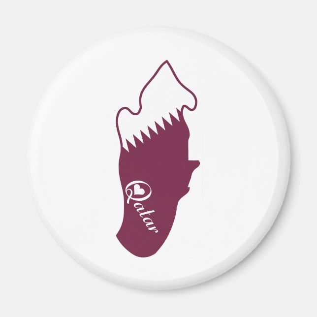 Qatar Magnet (Front)