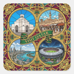 QATAR SQUARE STICKER
