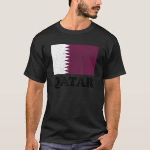 Qatari Qatar Flag Pride Qatari Flag 1 T-Shirt
