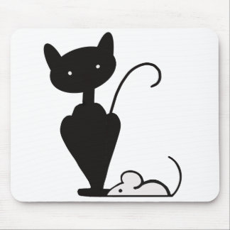 QatNMouse Logo No Writing Mousepad