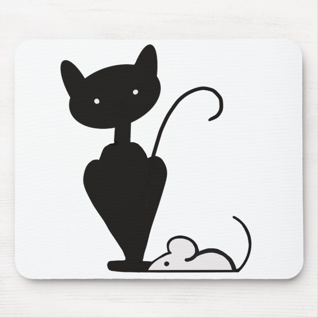 QatNMouse Logo No Writing Mousepad (Front)
