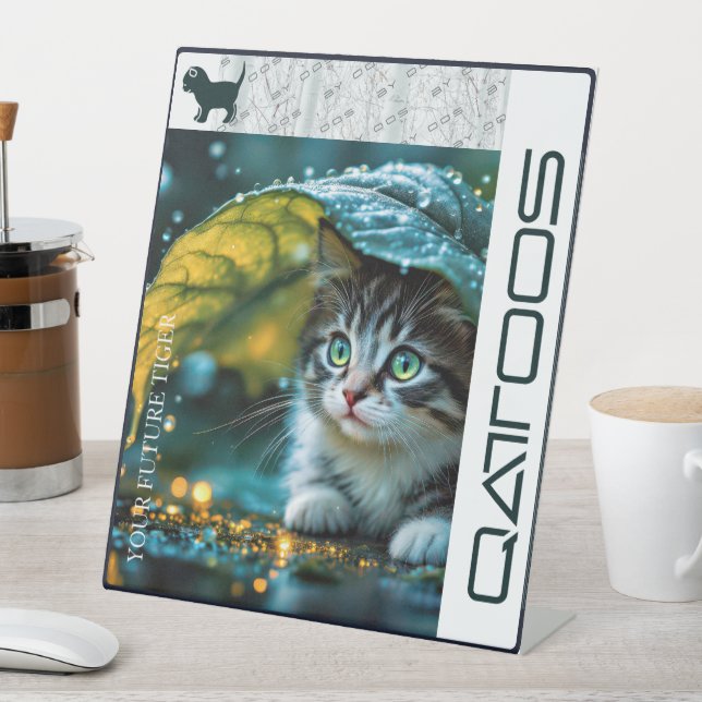 QATTOOS  PEDESTAL SIGN (In SItu)