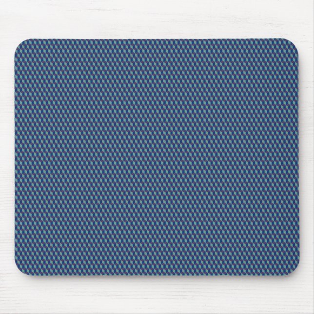 Qbert Pattern Mouse Pad (Front)
