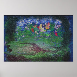 Qcean Tapestry Poster