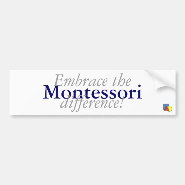 QCMS Embrace the Difference Bumper Sticker (Front)