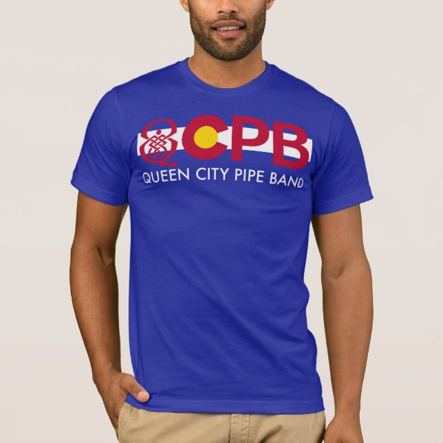 QCPB Colorado Pride W/text T-Shirt (Front)