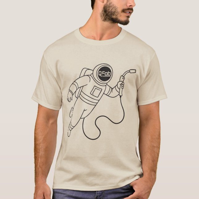 Qfab Astro Welder T-Shirt (Front)