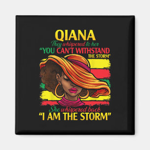 Qiana First Name Family Surname Black History Mont Magnet