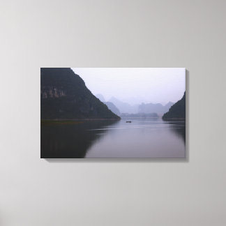 Qiao Miao Lake Canvas Print