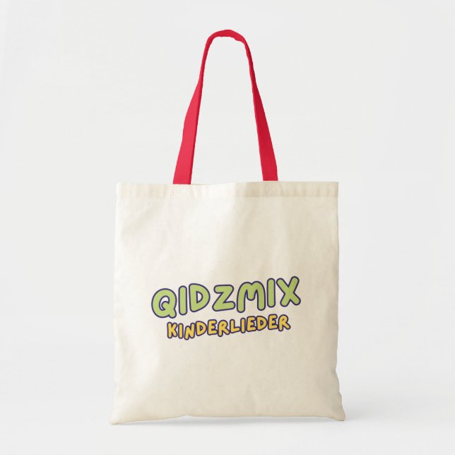 QidzMix Logo Tote Bag (Front)