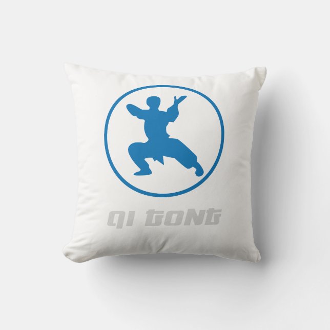 Qigong Martial Arts Design Cushion (Front)