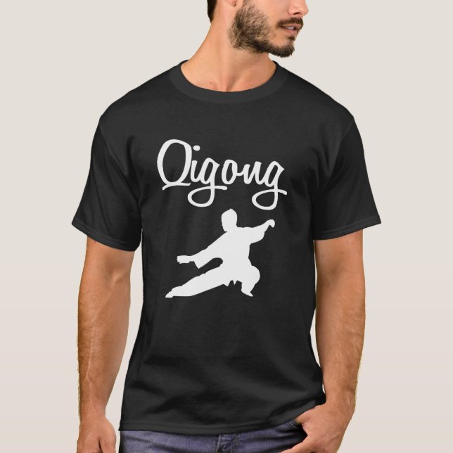 Qigong Pose T-Shirt (Front)