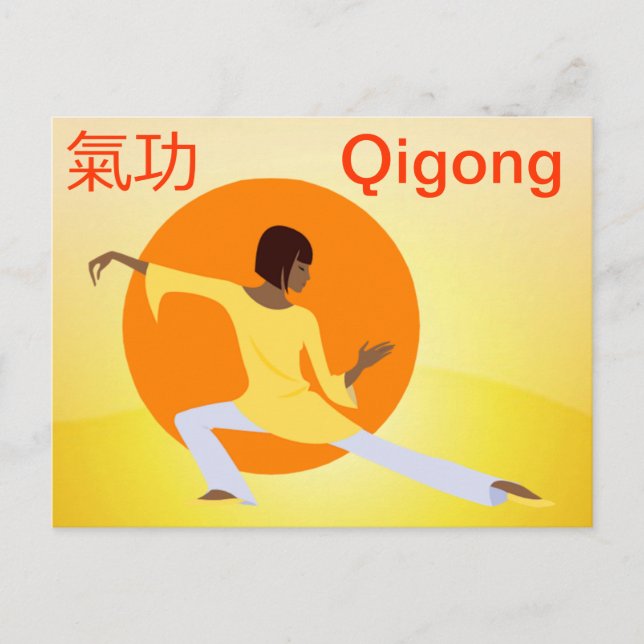 Qigong postcard (Front)