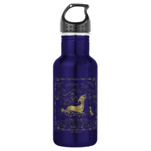 Qilin At Rest Golden Tapestry 532 Ml Water Bottle