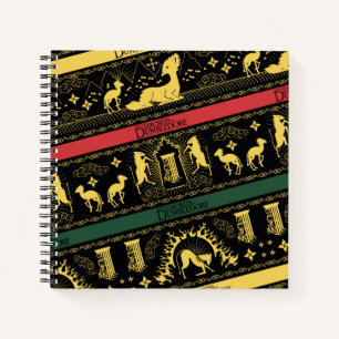 Qilin Layered Pattern Notebook