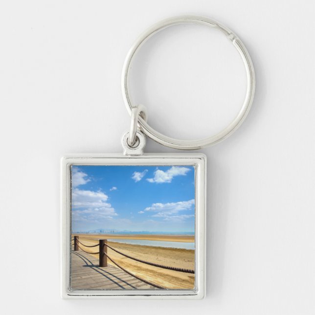 Qinhuangdao | Hebei, China Key Ring (Front)