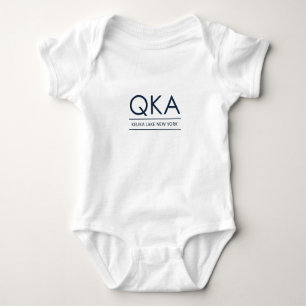 QKA Keuka Lake New York Baby Bodysuit