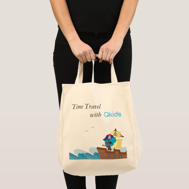 Qkids Koby & Momo Tote Bag (Front (Product))