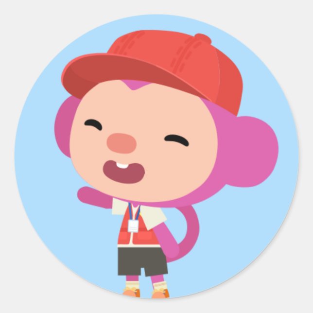 Qkids Momo Sticker (Front)