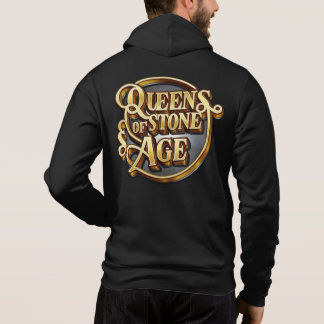 QOTSA Merch: Men's Black Hoodie