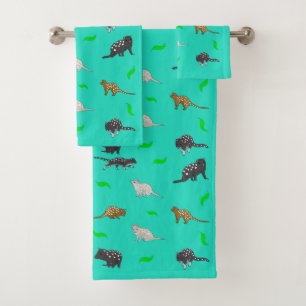Qoulls  bath towel set