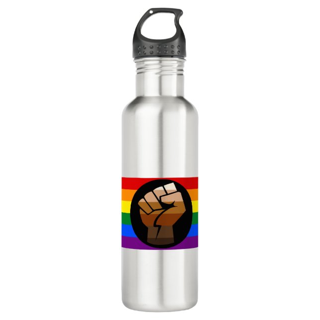 QPOC Pride 710 Ml Water Bottle (Front)