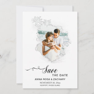 *~* QR AR6 Photo  WEDDING SAVE the DATE Website Invitation
