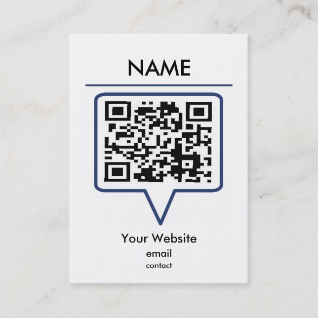 QR Business Card (Front)