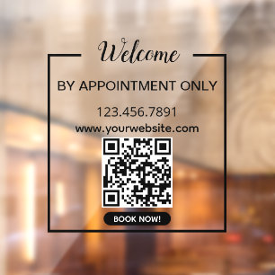 Qr Code Business Black Logo Social Media  Window C