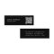 QR Code Business Cards | Mini Black Contact Card