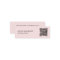 QR Code Business Cards | Mini Pink Contact Card