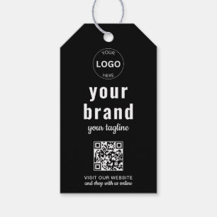 Qr Code Business Logo Hang Tag Price Swing