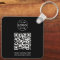 QR Code | Business Logo Professional Simple Black 