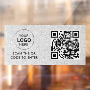 QR Code   Business Minimal Scannable Round