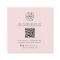QR Code Business Website Scan Me Social Media Pink