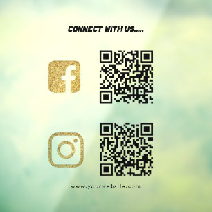 QR Code Business Website Social Media Scan Me