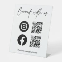 QR Code Business Website Social Media Scan Me