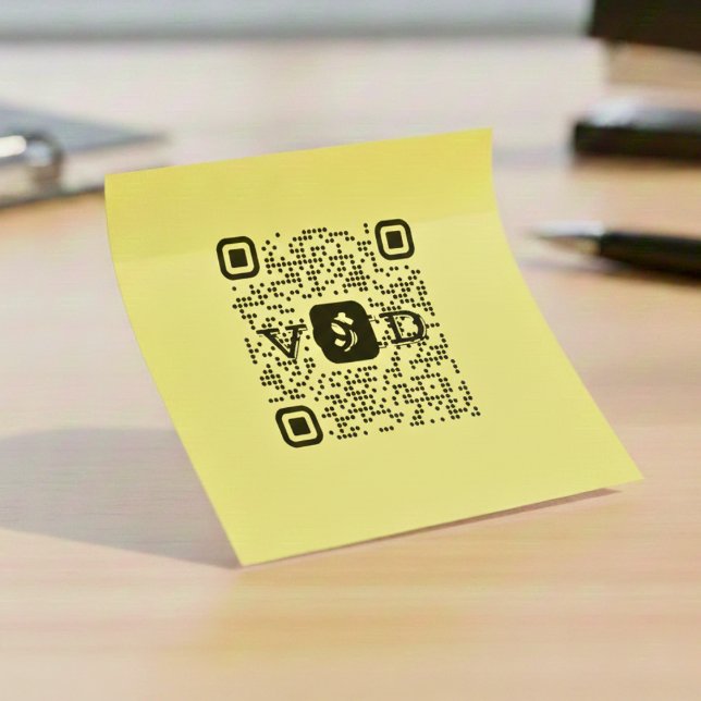 QR Code Cash App Personalised Rubber Stamp (QR Code Cash App Personalized Rubber Stamp)