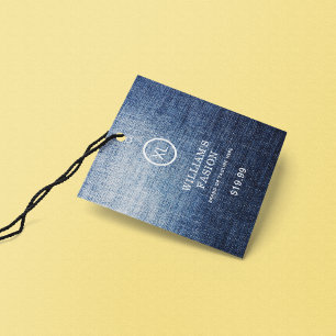 QR Code Clothing Label Price Hang Tag