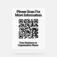QR Code Design information