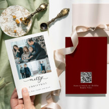 QR Code Family Video Script Photo Merry Christmas