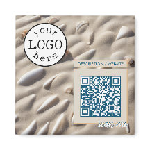 QR Code for Business / Event Sandy Beach