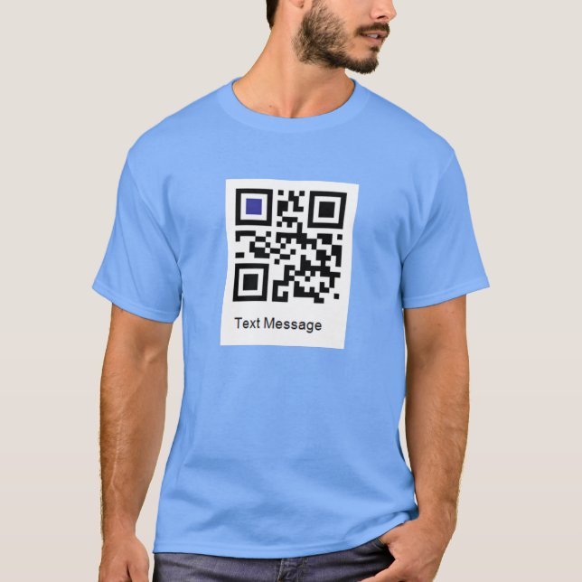 QR code for JESUS LOVES YOU. T-Shirt (Front)