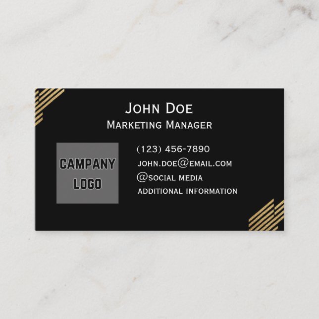 QR Code Front And Back Business Cards (Front)