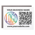 QR Code Generator & Business Logo Promotional