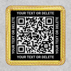 QR Code Generator Modern Business Website Black