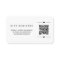 QR Code Gift Registry Card Insert