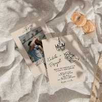 QR Code Hand Drawn Written Cupid Photo Wedding